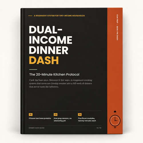 Everything included in the Dual-Income Dinner Dash digital guide